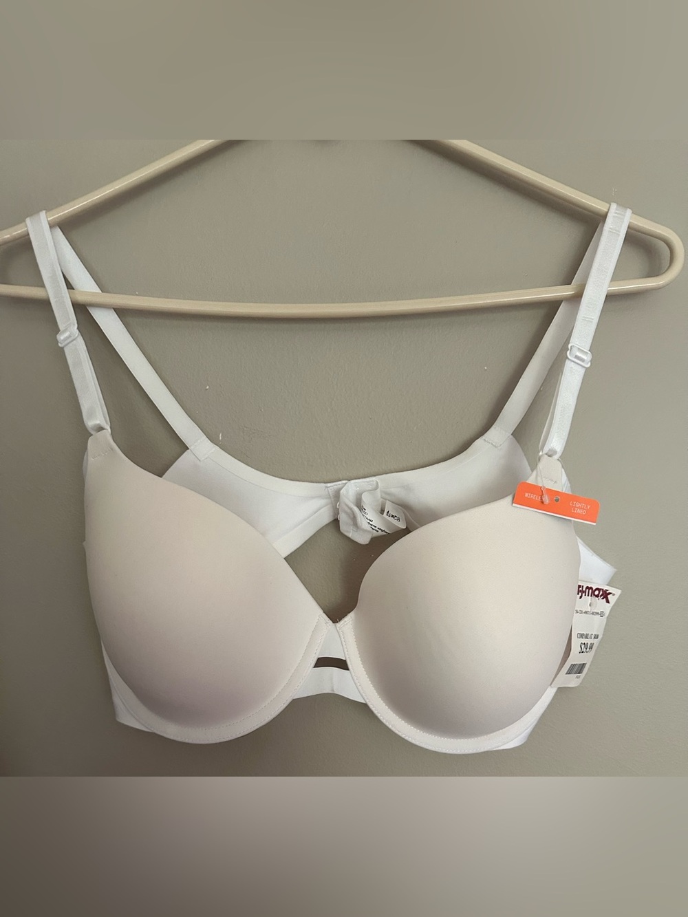 Warners size 36C, Smooth, WHITE T-Shirt Bra